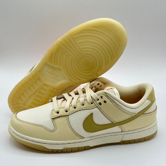 Women’s Nike Dunk Low Muslin Team Gold Size 9.5  FZ2552-100 - Picture 5 of 11